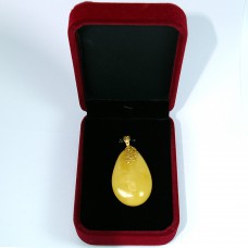 28x44mm 南美洲琥珀吊墜